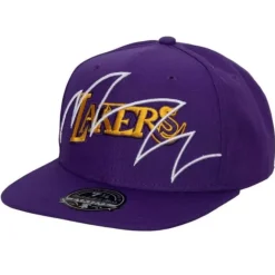 Shark Bite Fitted Hwc Hat Los Angeles Lakers