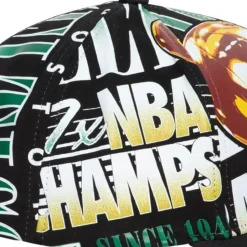 Shirt Remix Snapback Hwc Boston Celtics