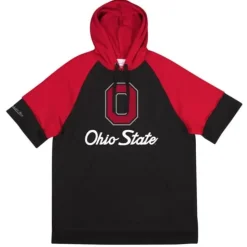 Shortsleeve Fleece Hoodie Ohio State