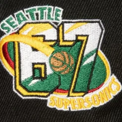 Side Jam Snapback Hwc Seattle Supersonics