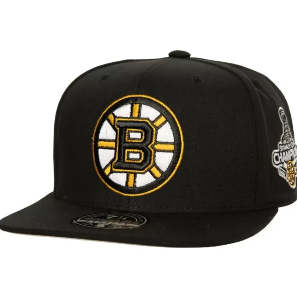 Side Patch Fitted Boston Bruins