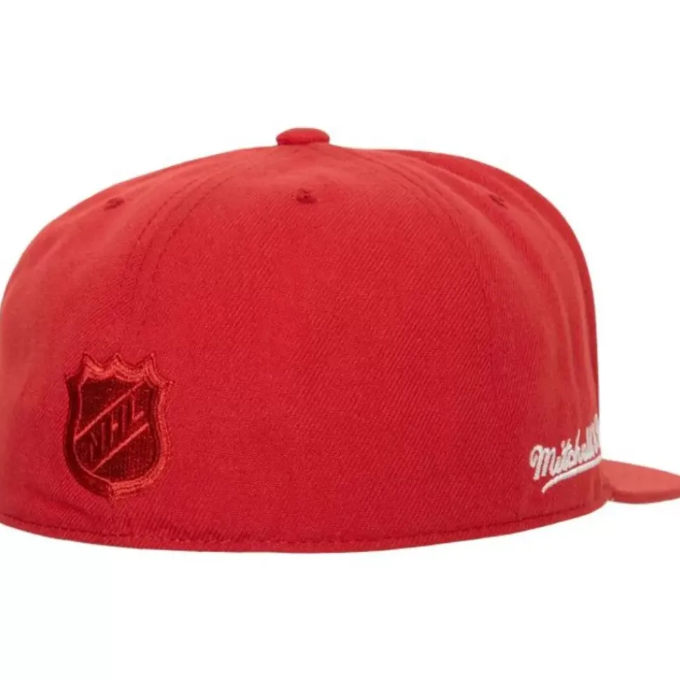 Side Patch Fitted Detroit Red Wings