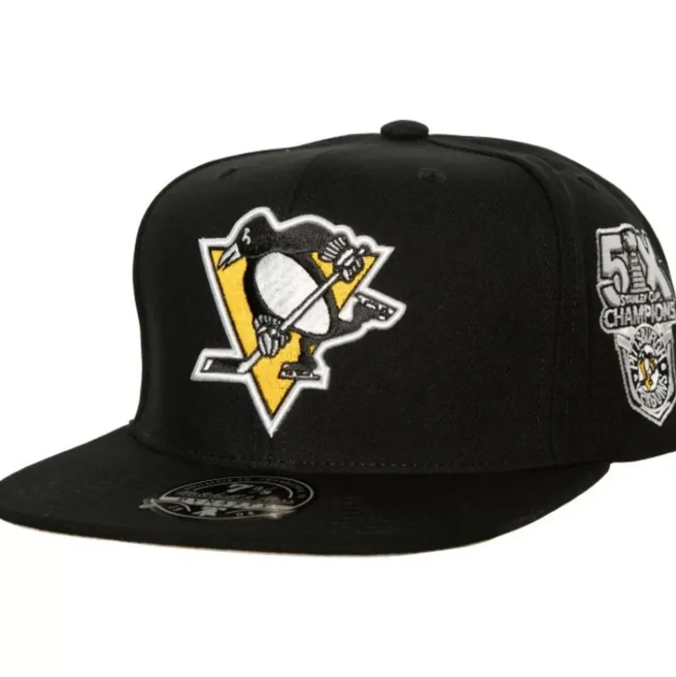 Side Patch Fitted Pittsburgh Penguins
