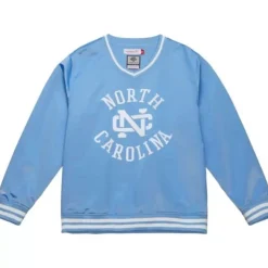 Sideline Pullover Satin Jacket University Of North Carolina