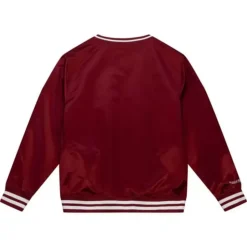 Sideline Pullover Satin Jacket Philadelphia Phillies