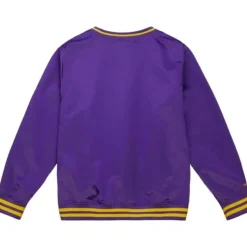 Sideline Pullover Satin Jacket Louisiana State University