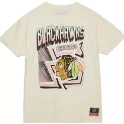 Sidewalk Sketch Ss Tee Chicago Blackhawks