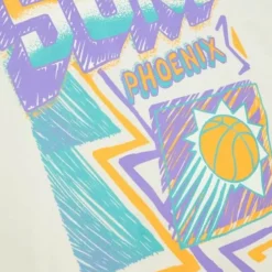Sidewalk Sketch Ss Tee Hwc Phoenix Suns