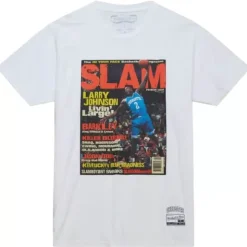 Slam Cover Charlotte Hornets Larry Johnson