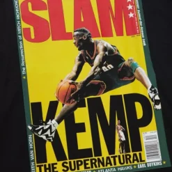 Slam Cover Seattle Supersonics Shawn Kemp