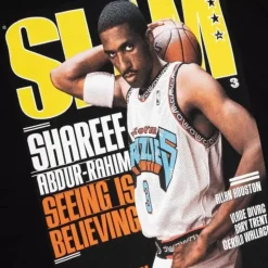 Slam Cover Tee Vancouver Grizzlies 2000 Shareef Abdur-Rahim