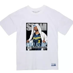 Slam Covers Tee Denver Nuggets Allen Iverson