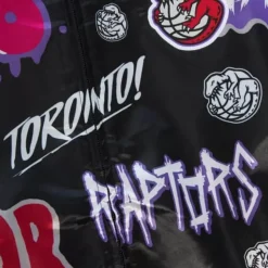 Slap Sticker Reversible Jacket Toronto Raptors