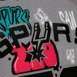 Slap Sticker Swingman David Robinson San Antonio Spurs 1998-99 Jersey