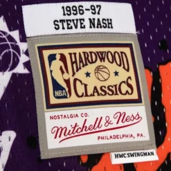 Slap Sticker Swingman Steve Nash Phoenix Suns 1996-97 Jersey