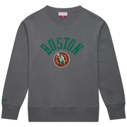 Snow Washed Fleece Crew Boston Celtics
