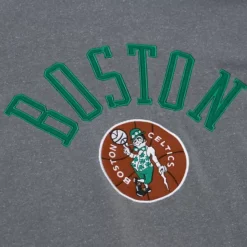 Snow Washed Fleece Crew Boston Celtics