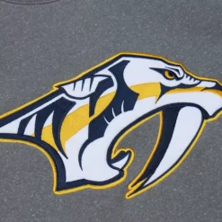 Snow Washed Fleece Crew Current Logo Nashville Predators