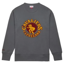 Snow Washed Fleece Crew Cleveland Cavaliers