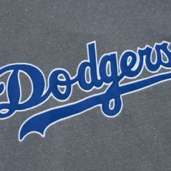Snow Washed Fleece Crew Los Angeles Dodgers