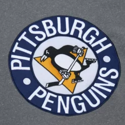 Snow Washed Fleece Crew Pittsburgh Penguins