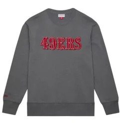 Snow Washed Fleece Crew San Francisco 49Ers