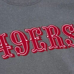Snow Washed Fleece Crew San Francisco 49Ers