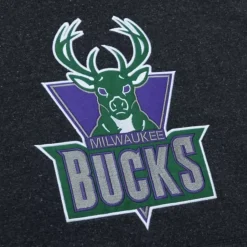 Snow Washed Fleece Hoodie Milwaukee Bucks