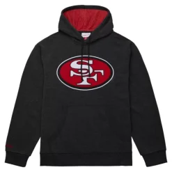 Snow Washed Fleece Hoodie San Francisco 49Ers