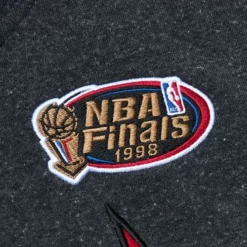 Snow Washed Fleece Hoodie Chicago Bulls