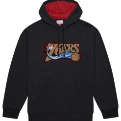 Snow Washed Fleece Hoodie Philadelphia 76Ers