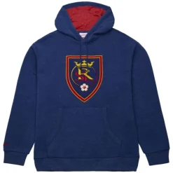 Snow Washed Fleece Hoodie Current Logo Real Salt Lake