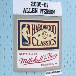 Space Knit Swingman Allen Iverson Philadelphia 76Ers 2000-01 Jersey