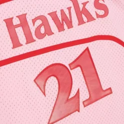 Space Knit Swingman Dominique Wilkins Atlanta Hawks 1986-87 Jersey