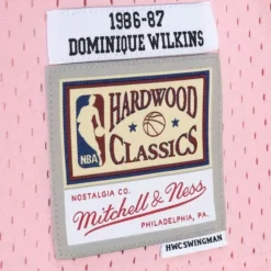 Space Knit Swingman Dominique Wilkins Atlanta Hawks 1986-87 Jersey