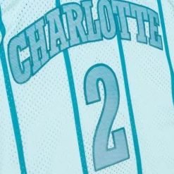 Space Knit Swingman Larry Johnson Charlotte Hornets 1992-93 Jersey