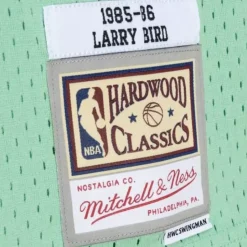 Space Knit Swingman Larry Bird Boston Celtics 1985-86 Jersey