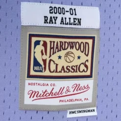Space Knit Swingman Ray Allen Milwaukee Bucks 2000-01 Jersey
