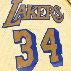 Space Knit Swingman Shaquille O'Neal Los Angeles Lakers 1996-97 Jersey