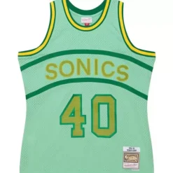 Space Knit Swingman Shawn Kemp Seattle Supersonics 1994-95 Jersey
