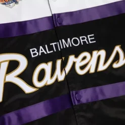 Special Script Heavyweight Satin Jacket Baltimore Ravens