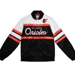 Special Script Heavyweight Satin Jacket Baltimore Orioles