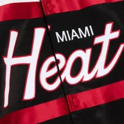 Special Script Heavyweight Satin Jacket Miami Heat
