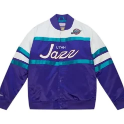 Special Script Heavyweight Satin Jacket Utah Jazz
