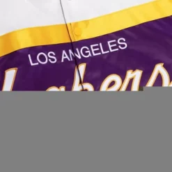 Special Script Heavyweight Satin Jacket Los Angeles Lakers