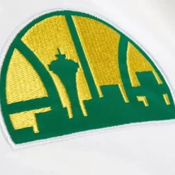 Special Script Heavyweight Satin Jacket Seattle Supersonics