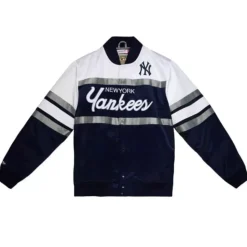 Special Script Heavyweight Satin Jacket New York Yankees