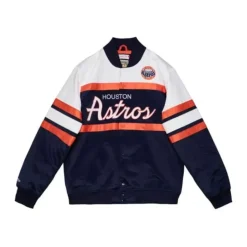 Special Script Heavyweight Satin Jacket Houston Astros