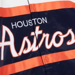 Special Script Heavyweight Satin Jacket Houston Astros