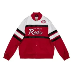 Special Script Heavyweight Satin Jacket Cincinnati Reds